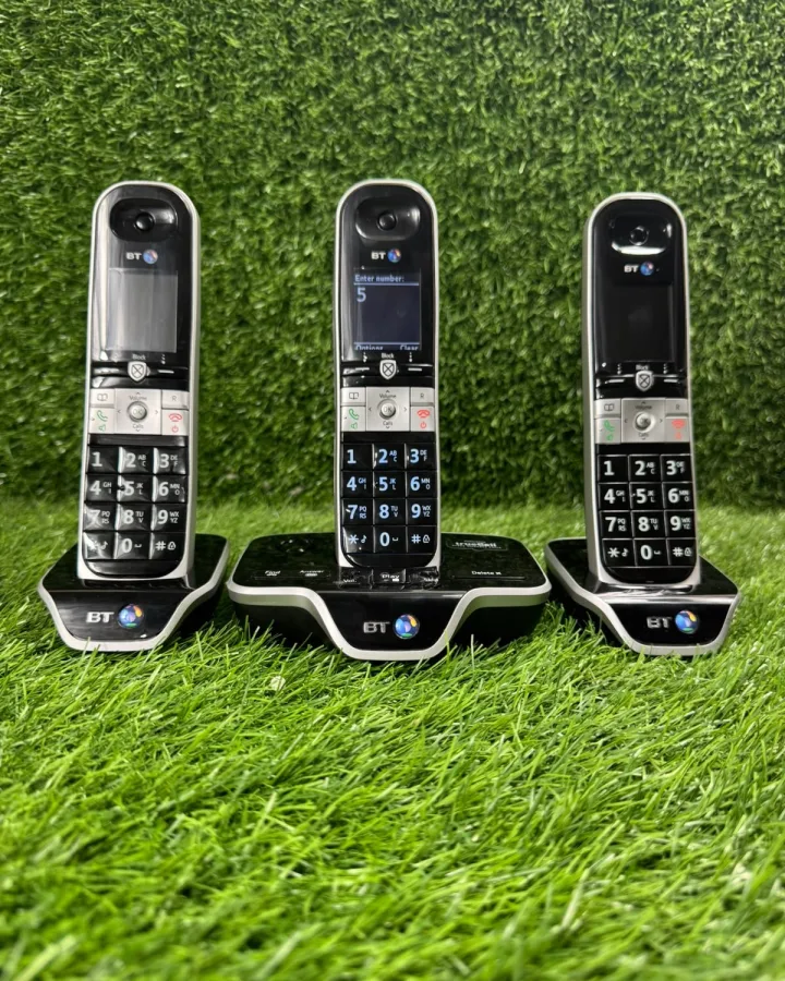 BT Cordless Phone — Trio Set