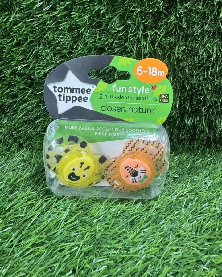 Tommee Tippee Closer To Nature Breast-Like Soother 6–18 Months