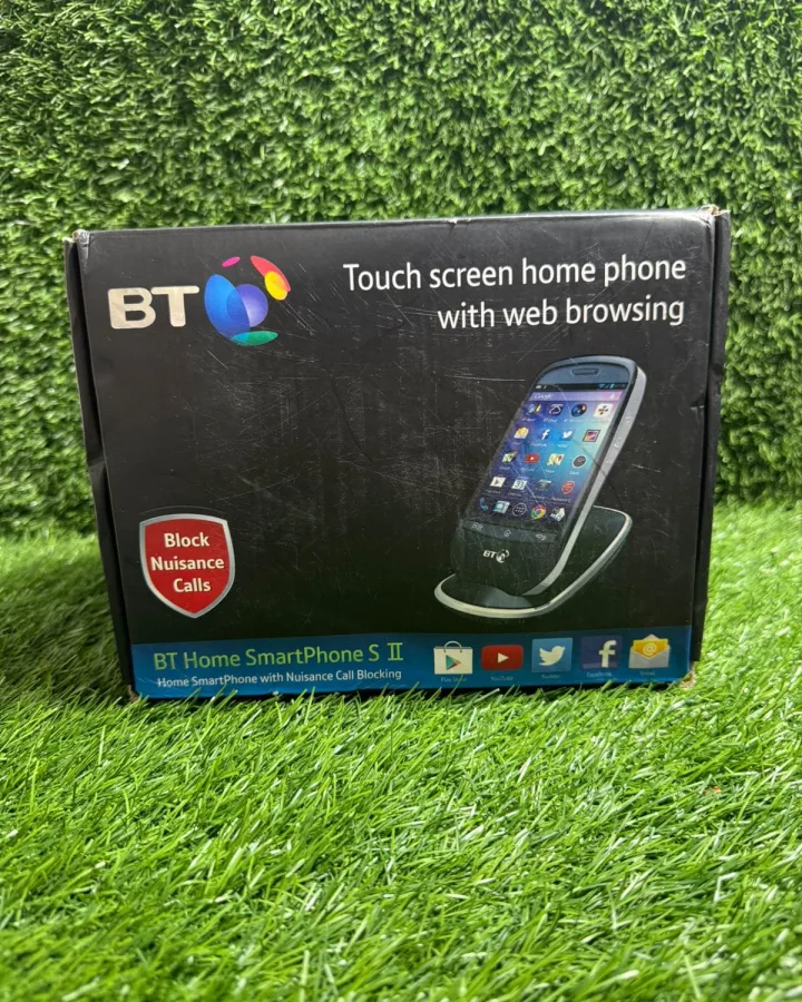 BT Home SmartPhone Cordless Phone With Answer Machine – Touchscreen & Wi-Fi