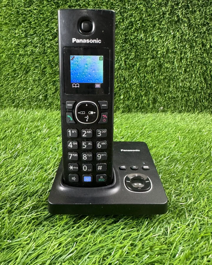 Panasonic Cordless Landline Phone – Black