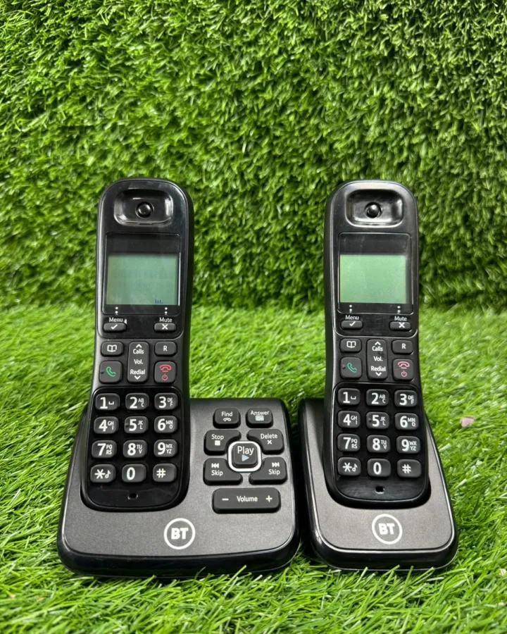 BT XD56 Twin Cordless Phones With Answering Machine & Nuisance Call Blocker