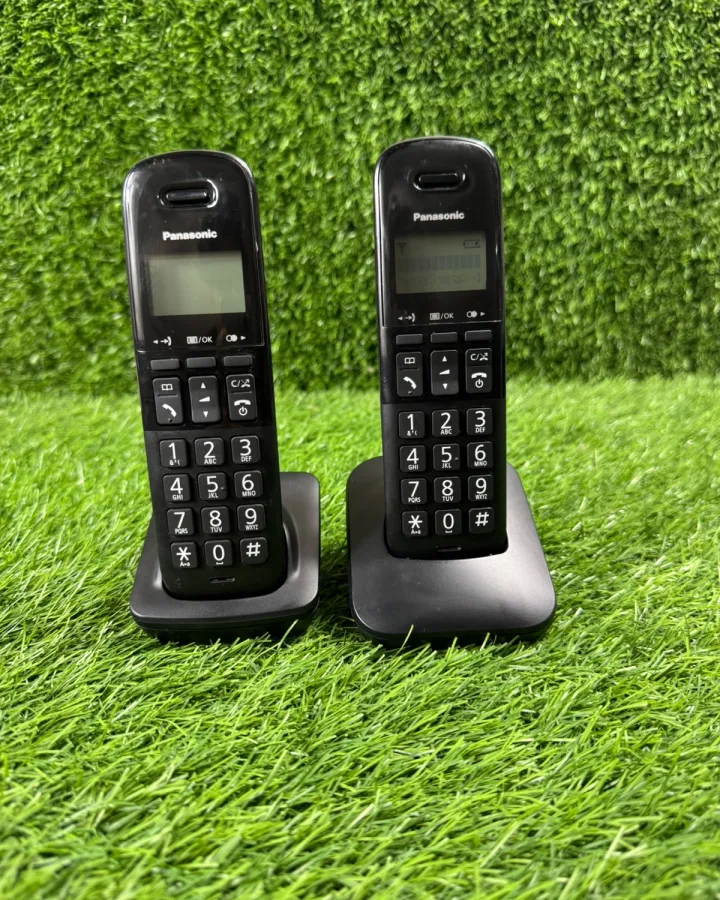 Panasonic KX-TGB610E Duo Cordless Home Phone Set – Black