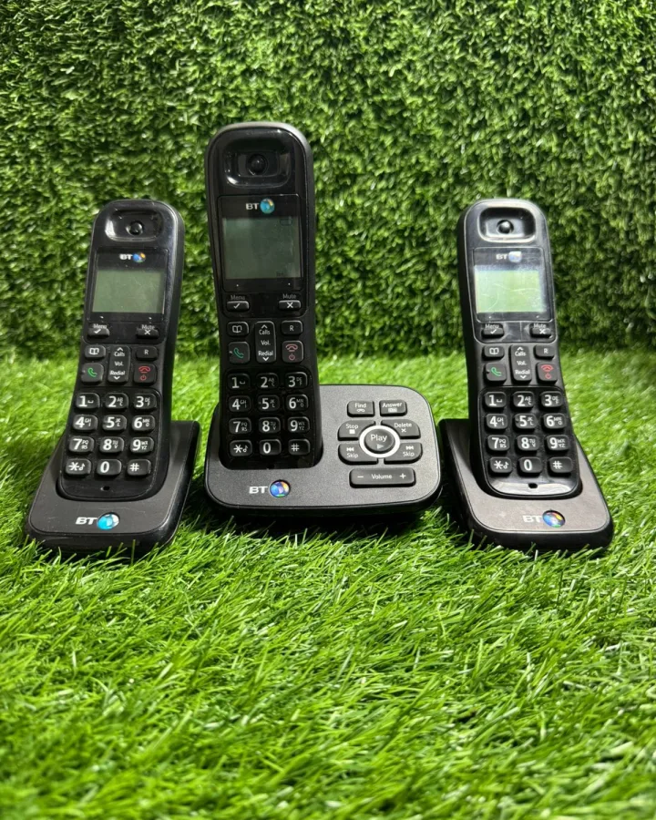 BT XD56 Trio Digital Cordless Phones With Answering Machine & Call Blocker  Model No.