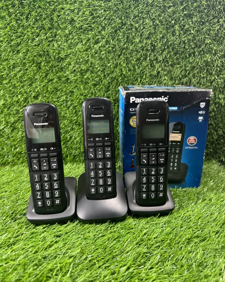 Panasonic KX-TGB613 Trio Cordless Phones – Boxed